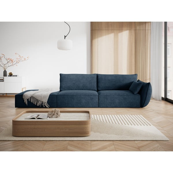 Sötétkék heverő (jobb oldali) Vanda – Mazzini Sofas-image-1
