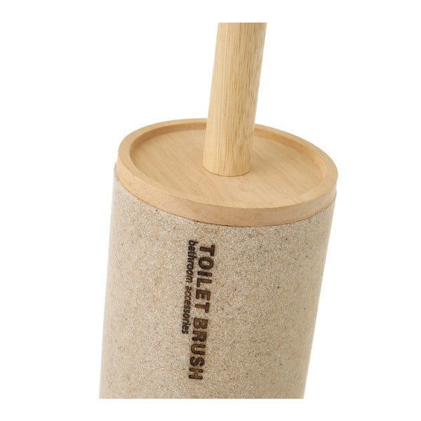 Bézs poligyanta WC-kefe – Casa Selección-image-2