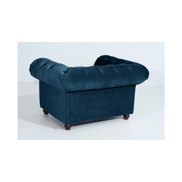 Orleans Velvet kék fotel - Max Winzer-image-3