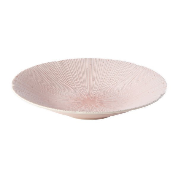 Rózsaszín kerámia tésztás tányér ø 24,5 cm ICE PINK - MIJ