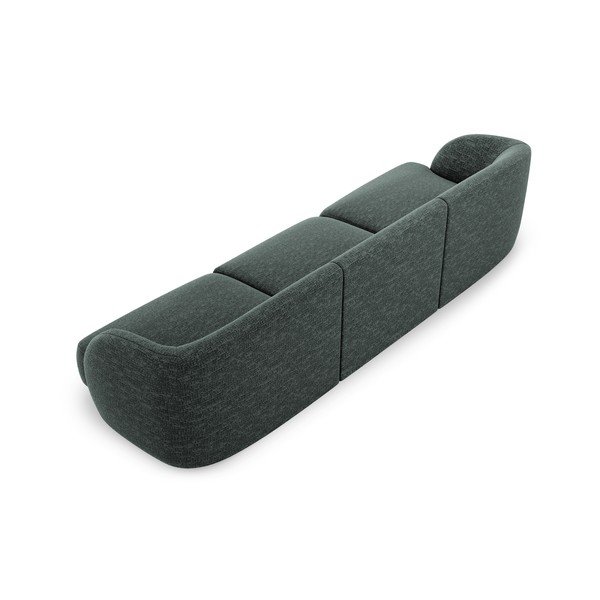 Sötétzöld kanapé 259 cm Miley – Micadoni Home-image-3