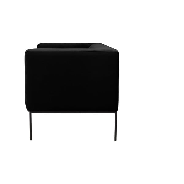 Neptune fekete kanapé, 195 cm - Windsor & Co Sofas-image-3