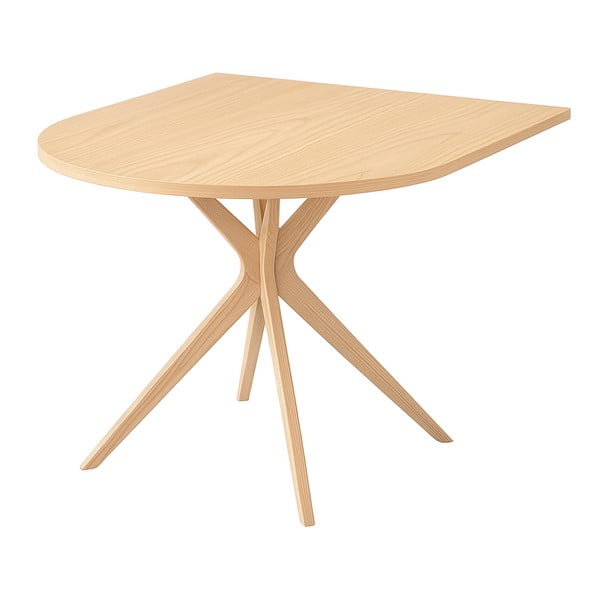 Kőrisfa étkezőasztal 90x90 cm Jubi – Ragaba