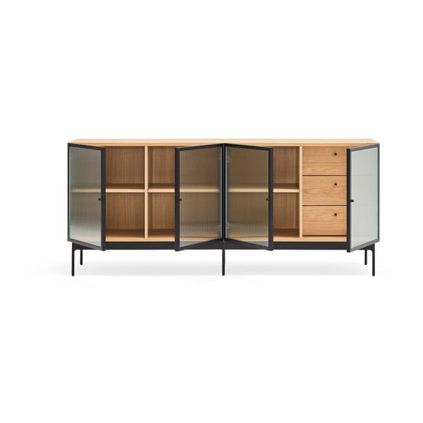 Blur komód tölgyfa dekorral, szélesség 180 cm - Teulat-image-3