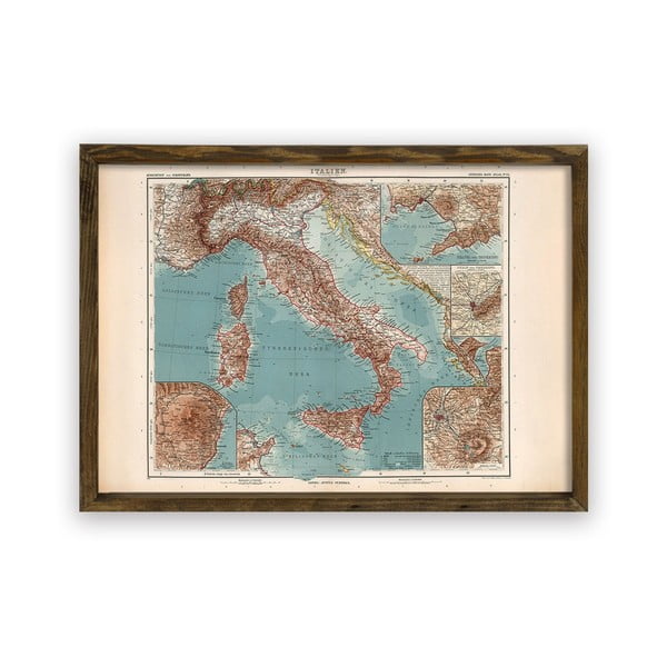 Italy fakeretes fali kép, 70 x 50 cm