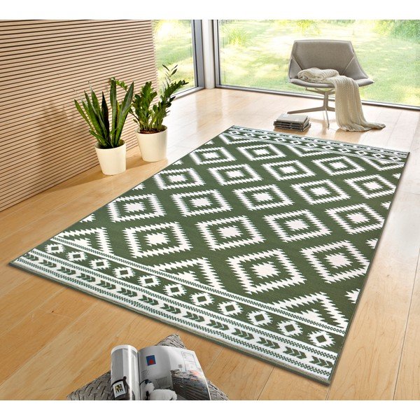 Zöld szőnyeg 230x160 cm Ethno - Hanse Home-image-1