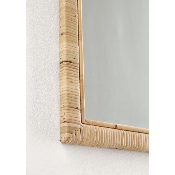 Fali tükör rattan kerettel 50x70 cm Hakima – Bizzotto-image-1