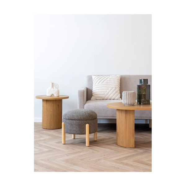 Barna buklé lábtartó Medas – House Nordic-image-4