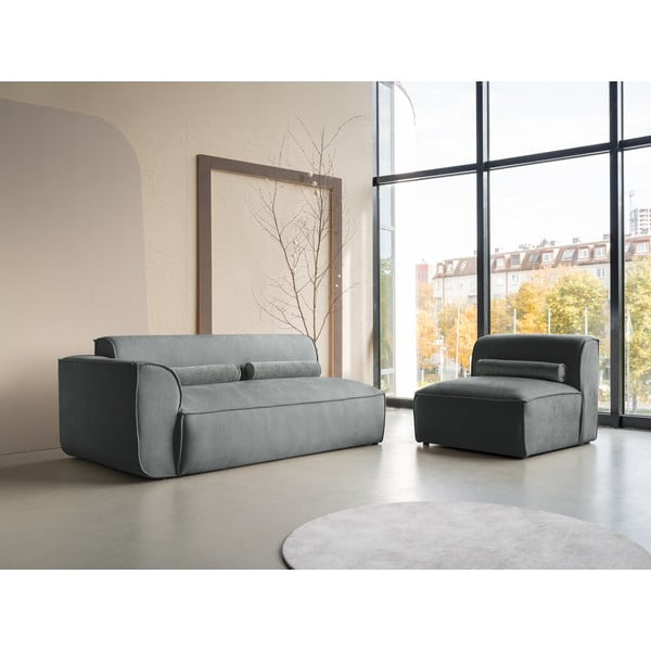 Zöld moduláris heverő (bal oldali) Flex Felix – Miuform-image-4