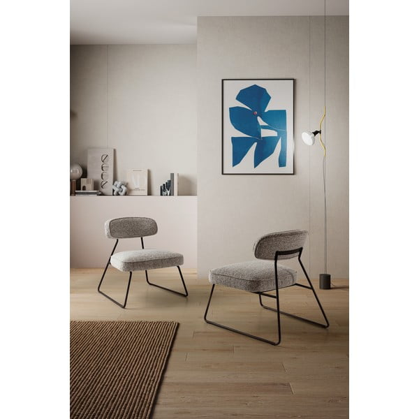 Fekete-fehér fotel Elon – Marckeric-image-1