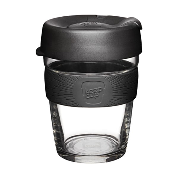 Fekete utazóbögre 340 ml Brew Black M – KeepCup