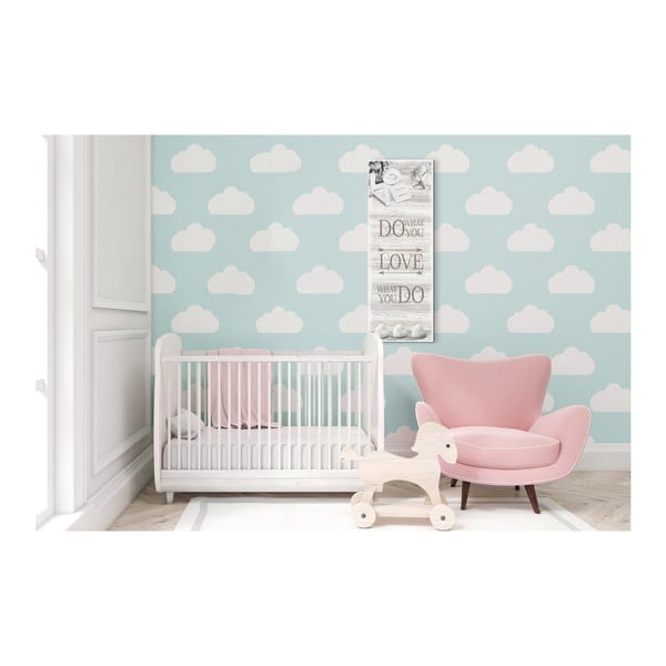 Canvas Shabby Do What fali kép, 27 x 75 cm - Styler-image-1