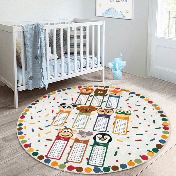 Gyerek szőnyeg ø 80 cm Comfort – Mila Home-image-1