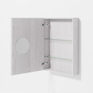 Slimfit fehér tölgyfa fürdőszobai faliszekrény - Wireworks