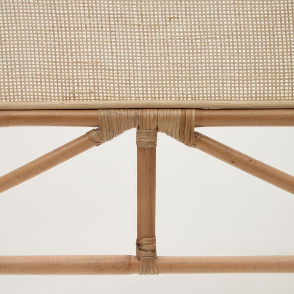 Natúr színű rattan ágytámla 98x110 cm Quiterie – Kave Home-image-1