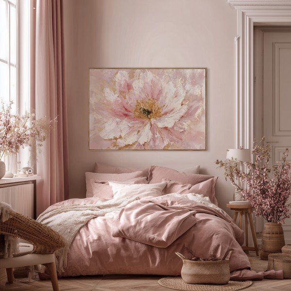 Nyomtatott keretezett-vászon kép 100x70 cm Floral Whispers – Styler-image-3