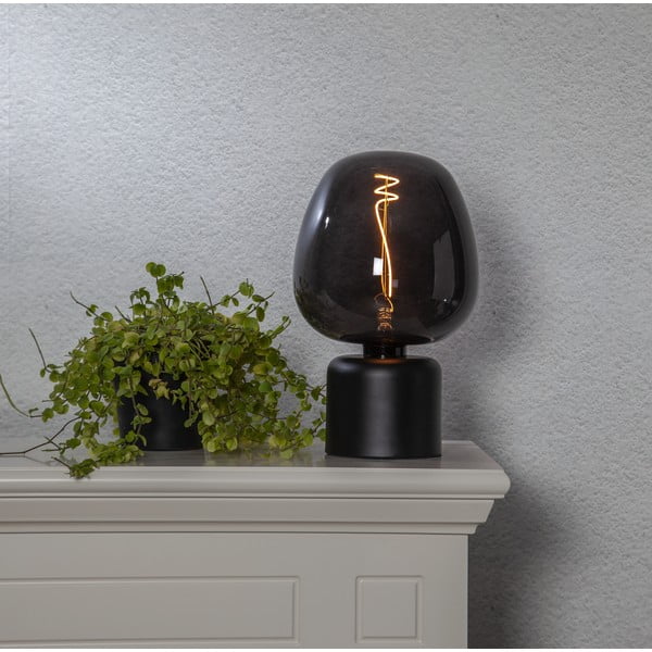 Fekete lámpa állvány 10 cm Glans – Star Trading-image-2