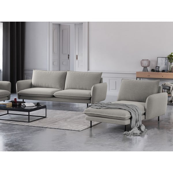 Vienna világosszürke heverő, jobb oldali - Cosmopolitan Design-image-1