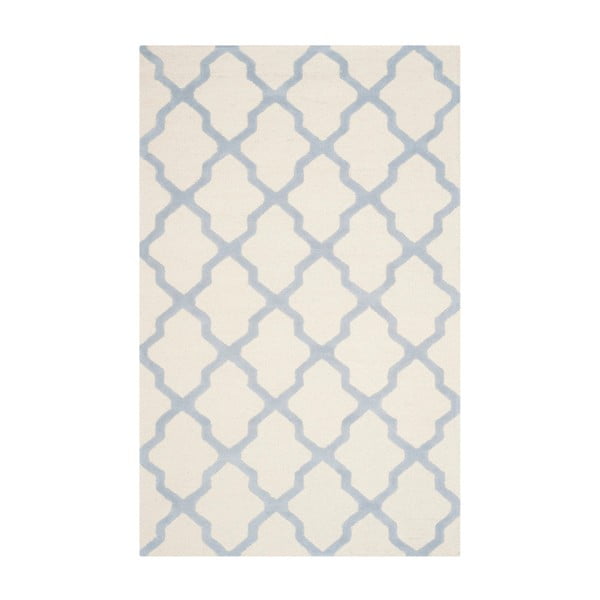 Ava Light Blue gyapjú szőnyeg, 121 x 182 cm - Safavieh