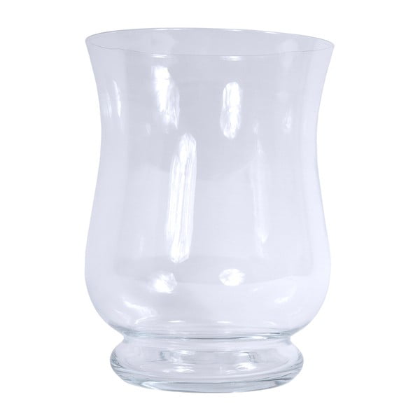 S üveg váza talapzaton - Ego Dekor