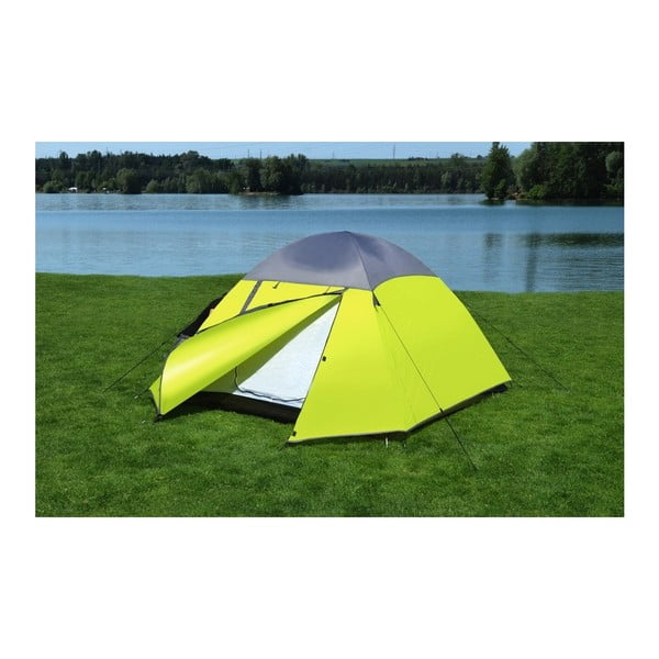 Trent sárga duplafalú háromszemélyes sátor - Cattara-image-3