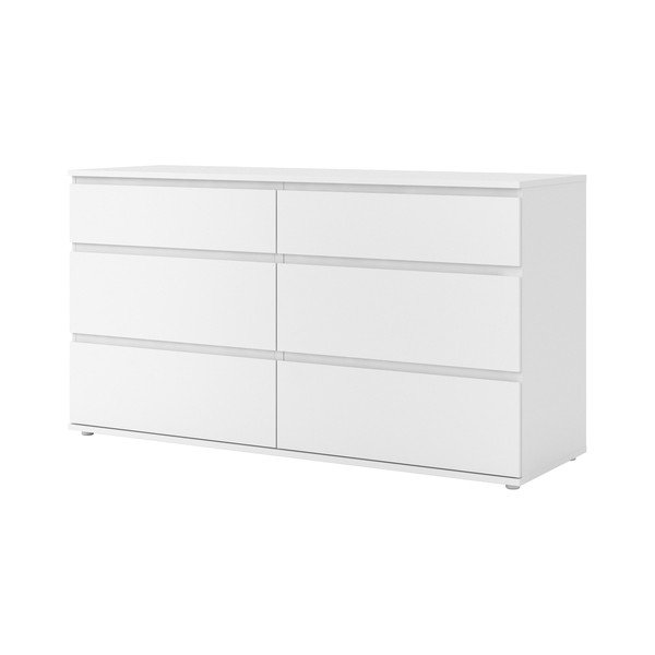 Fehér alacsony komód 153x84 cm Nova – Tvilum-image-3