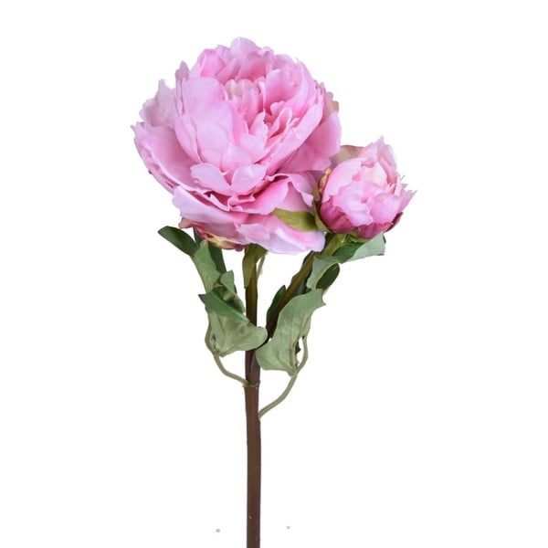 Művirág, rózsaszín bazsarózsa - Ego Dekor
