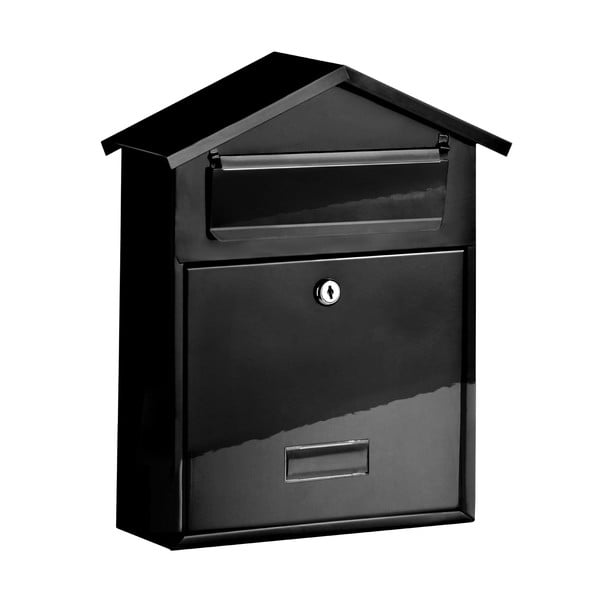 Fekete postaláda, szélesség 30 cm - Premier Housewares