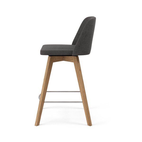 Tom 2 db szürke bárszék, magasság 89 cm - Tenzo-image-2