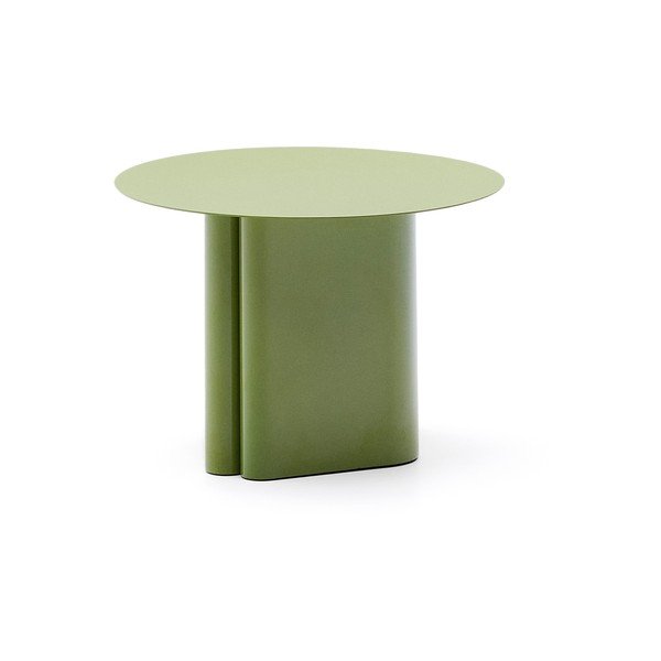 Fém kerek tárolóasztal ø 55 cm Arvin – Kave Home