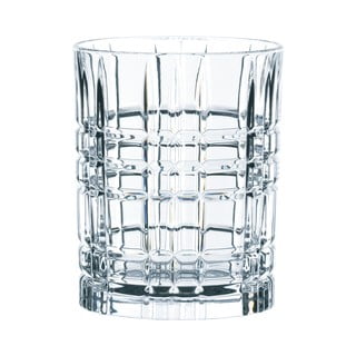 Square Whiskey Set 4 db kristályüveg pohár, 345 ml - Nachtmann