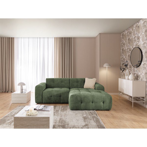 Zöld sarokkanapé (jobb oldali-heverő résszel) Melva – Ropez-image-3