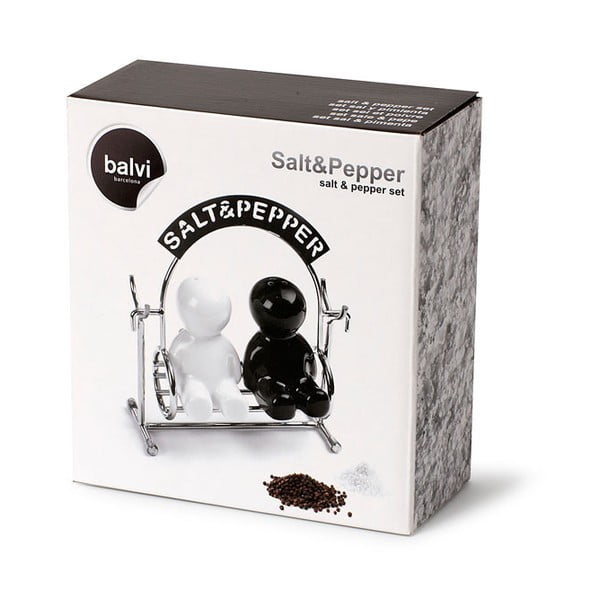 Só- és borsszóró állvánnyal Salt & Pepper – Balvi-image-2
