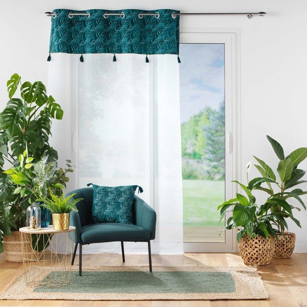 Bársony díszpárna 40x40 cm Palmina – douceur d'intérieur-image-1