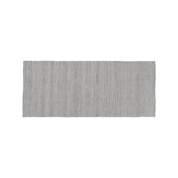 Szürke kültéri-beltéri futószőnyeg újrahasznosított szálakból 80x200 cm Tendor – Blomus