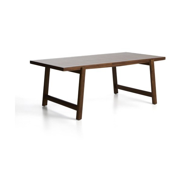 Kerti étkezőasztal akácfa asztallappal 100x200 cm Itani – Kave Home