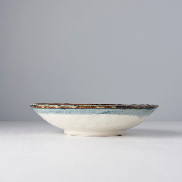 Aurora fehér kerámia mélytányér, ø 24 cm - MIJ-image-2