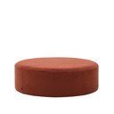 Terrakotta színű buklé puff Kaeli – Kave Home