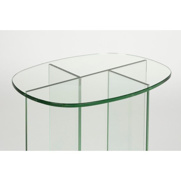 Üveg tárolóasztal 30x40 cm Linea – Zuiver-image-4