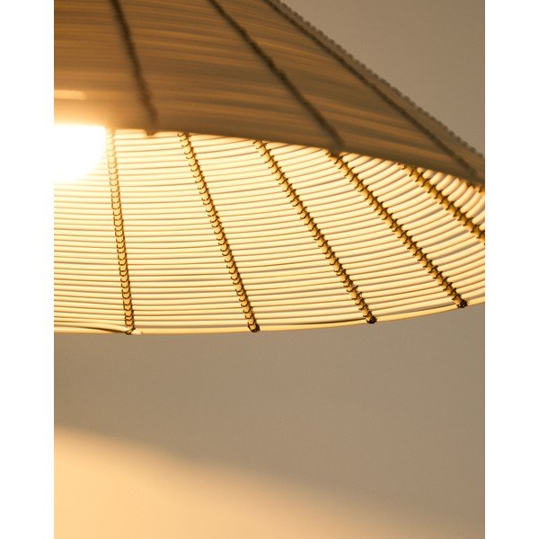 Bézs műrattan lámpabúra ø 50 cm Saranella – Kave Home-image-4