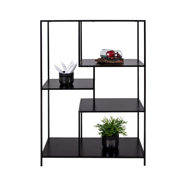 Vita Shelf fekete könyvespolc, 80 x 120 cm - House Nordic-image-2