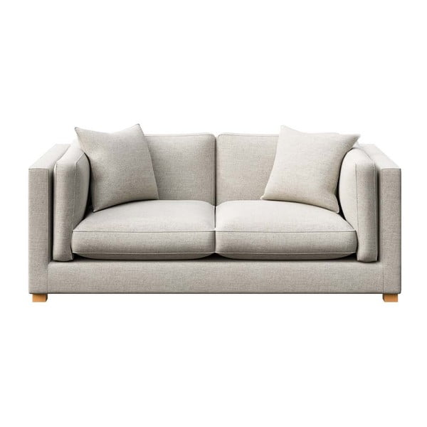 Krémszínű kanapé 195 cm Pomo – Ame Yens