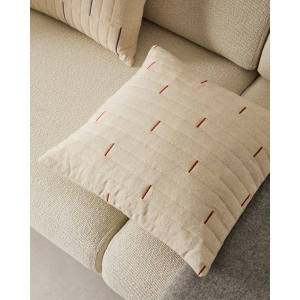 Lenkeverék párnahuzat 45x45 cm Blaina – Kave Home-image-1