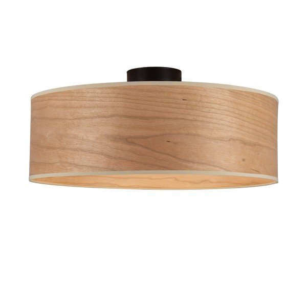 TSURI XL mennyezeti lámpa cseresznyefa furnérból, ø 45 cm - Sotto Luce-image-1