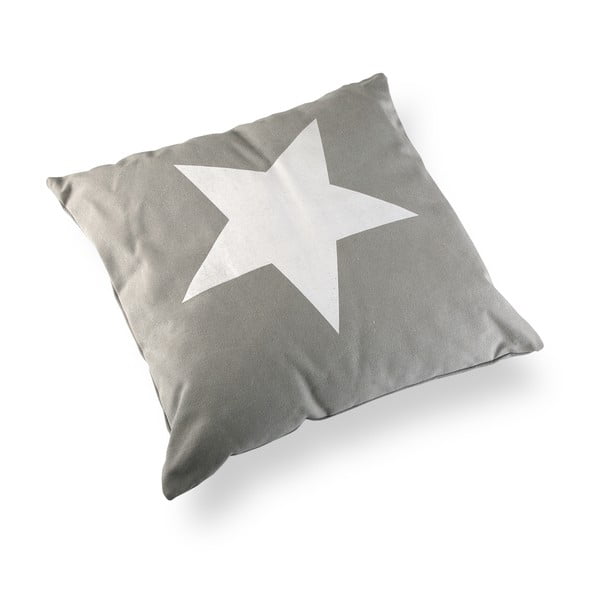 Grey & White Stars párna, 45 x 45 cm - Versa