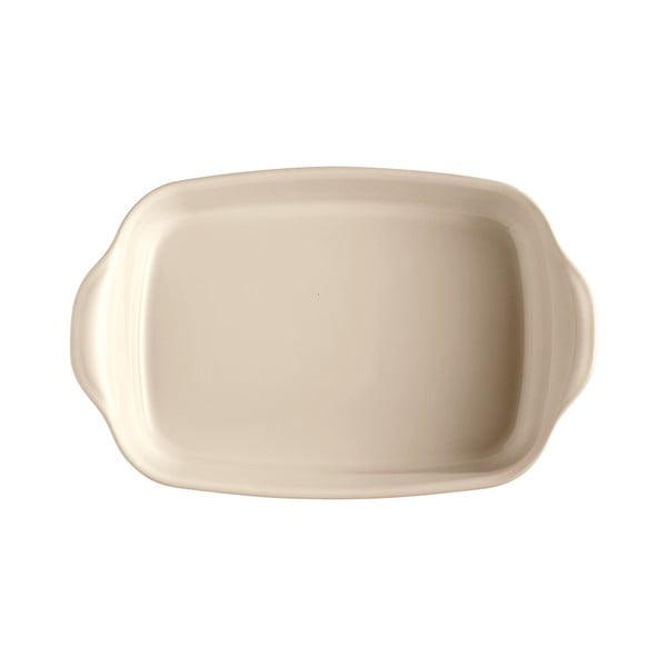 Ultime krémszínű kerámia sütőtál, 36,5 x 23,5 cm - Emile Henry-image-1