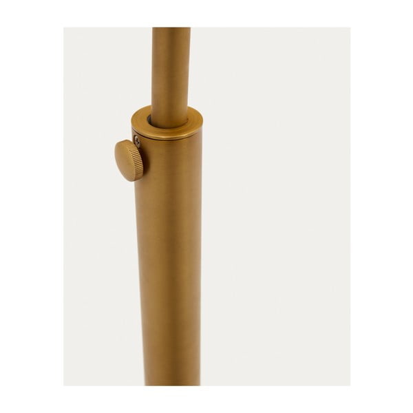 Aranyszínű állólámpa fém búrával (magasság 185 cm) Madali – Kave Home-image-4