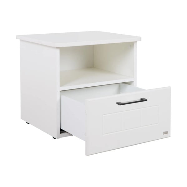 Fehér gyerek éjjeliszekrény Sylt – Roba-image-4