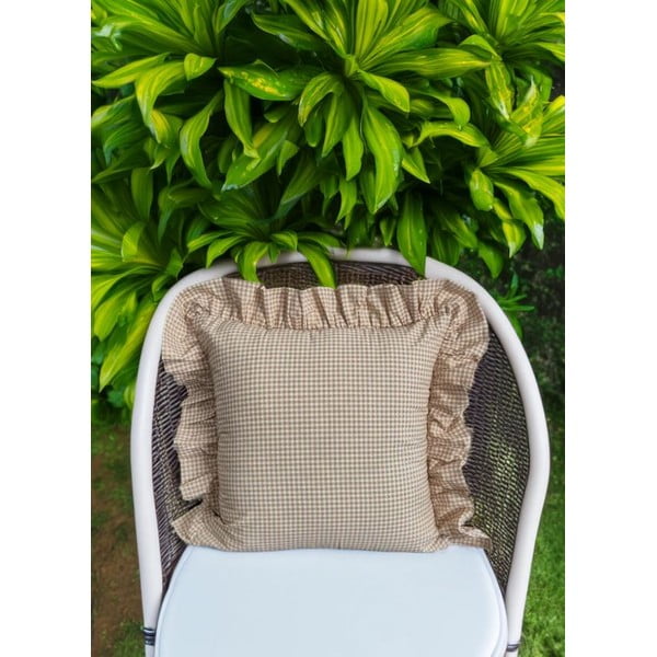 Pamut párnahuzat 45x45 cm Ruffled – Mila Home-image-1