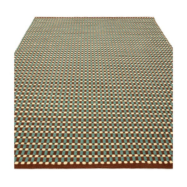Kékeszöld kézi szövésű gyapjúkeverék szőnyeg 200x290 cm Ember – MADE-image-4